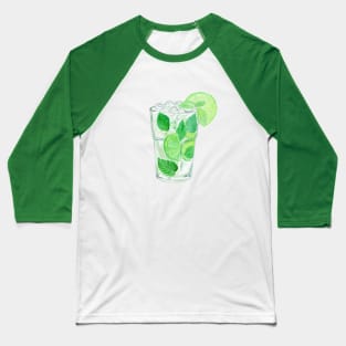 Mojito cocktail Baseball T-Shirt